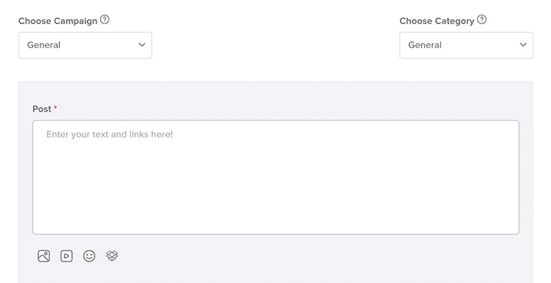Create Post Page