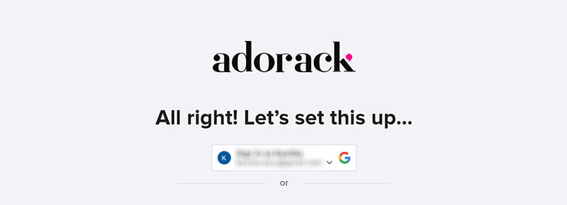 Sign in with Google