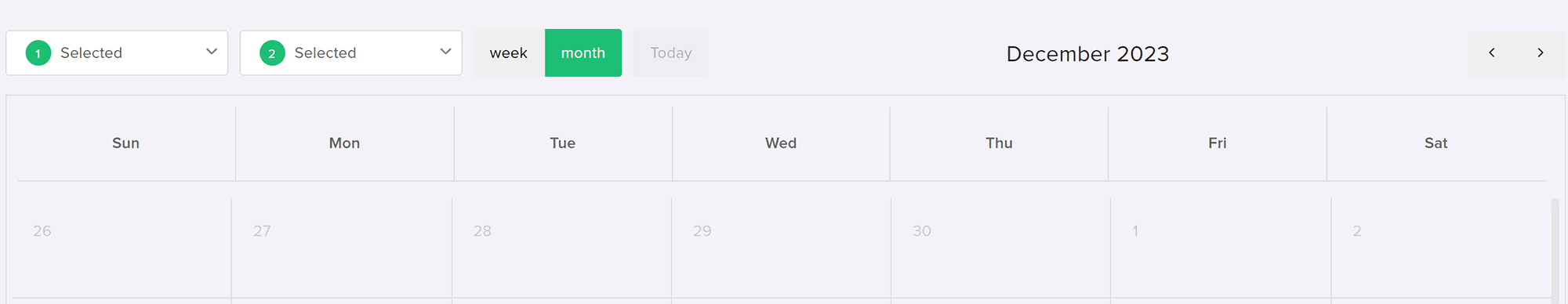 Filter Scheduled Posts