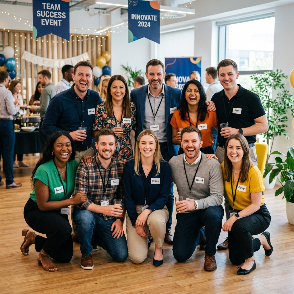 Adorack company team group photo representing collaboration and growth