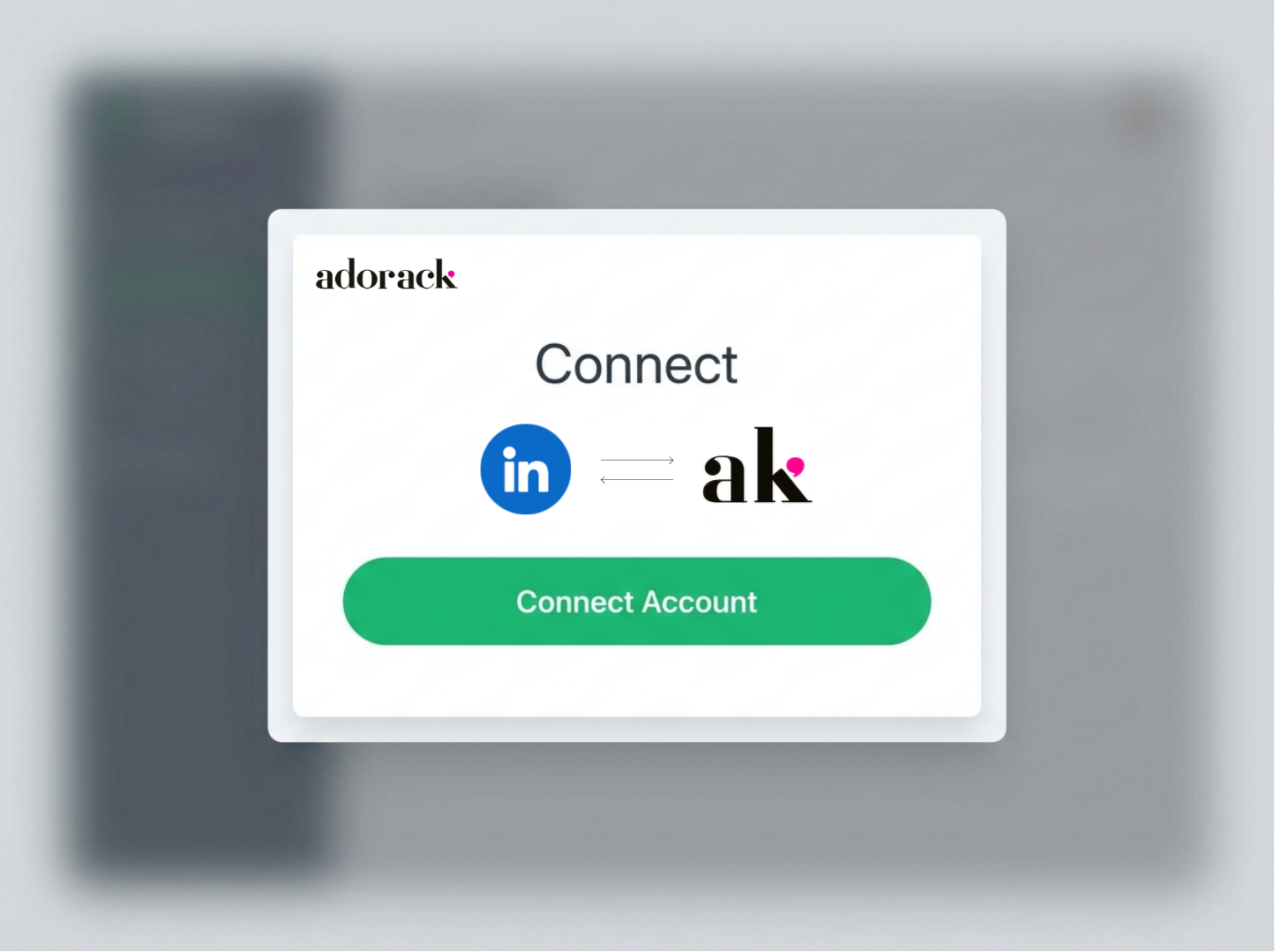 Connection dashboard preview
