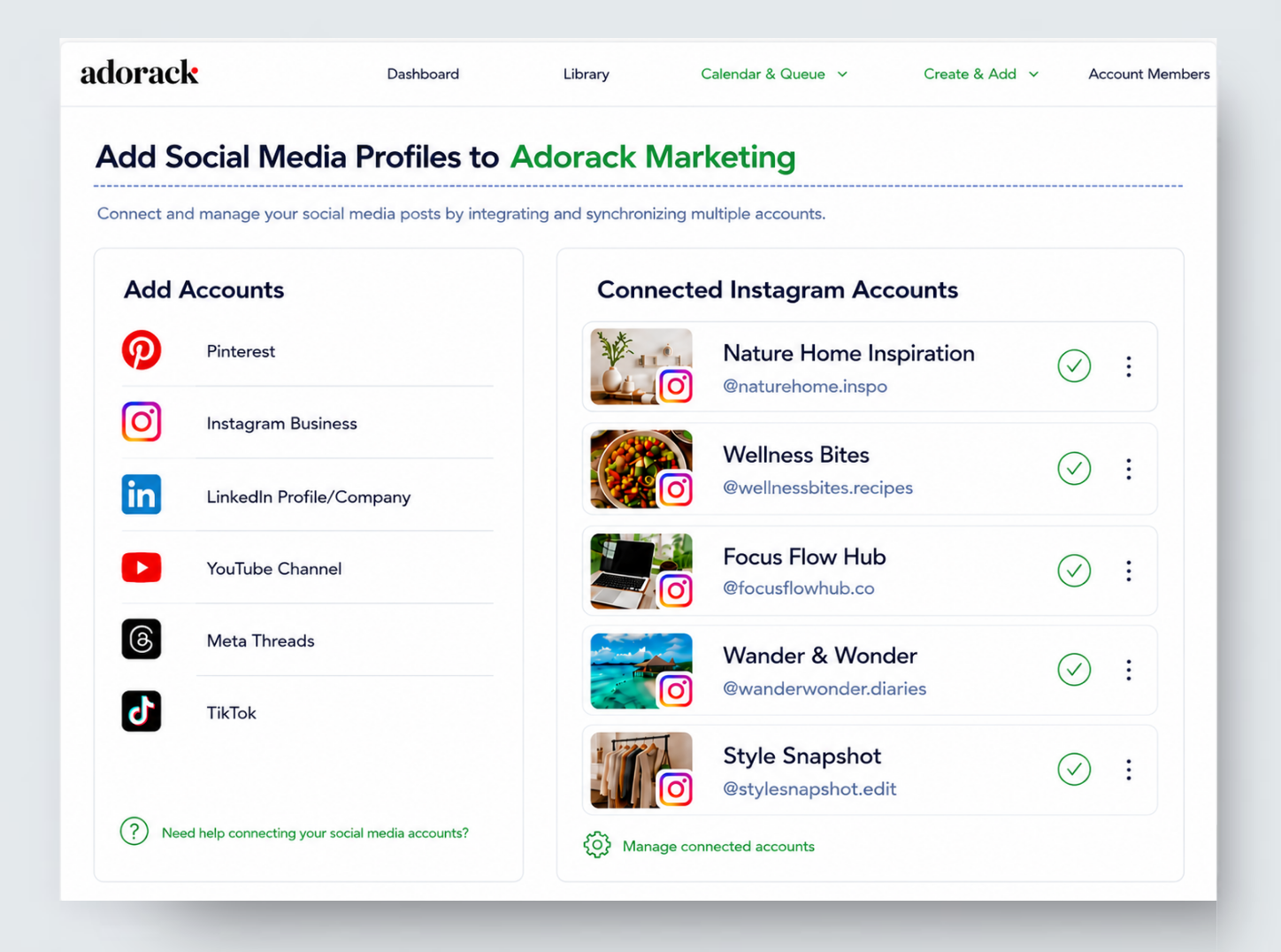 Multi-Account Management