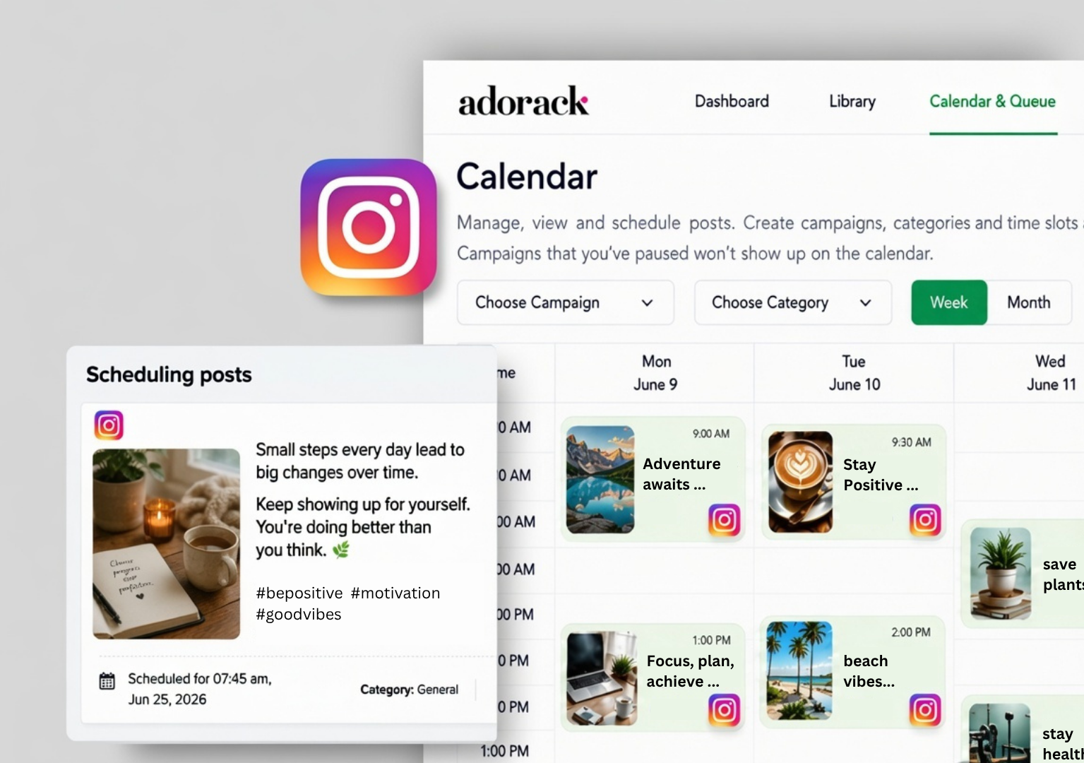 Flexible Content Calendar
