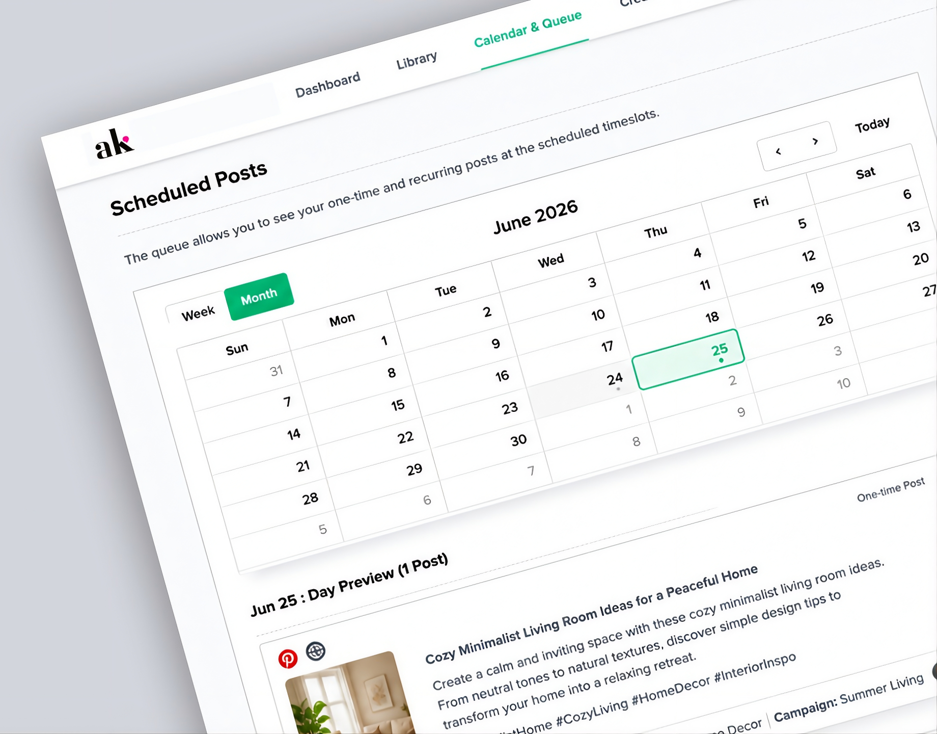 Visual Board Scheduler