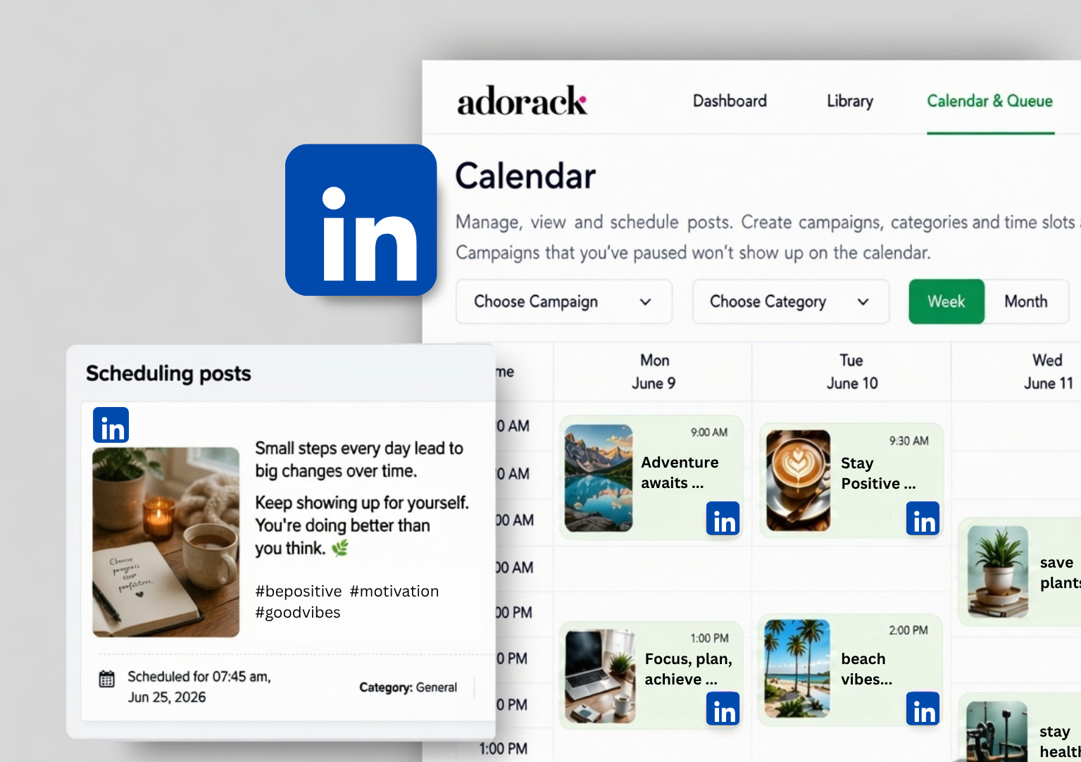 Content Calendar UI